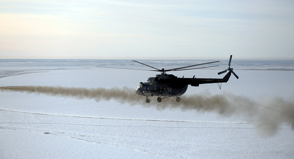 Δείτε ρωσικά Mi-8 και Mi-24 να πετούν στα «μηδέν» πόδια στην Λαττάκεια
