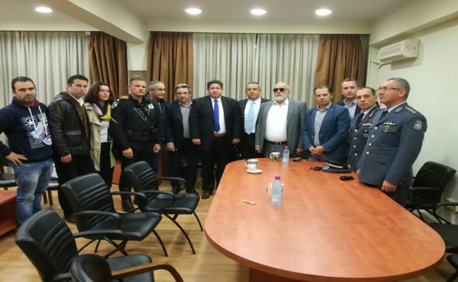 Οι Αστυνομικοί των Ιωαννίνων συναντήθηκαν με τον Παναγιώτη Κουρουμπλή