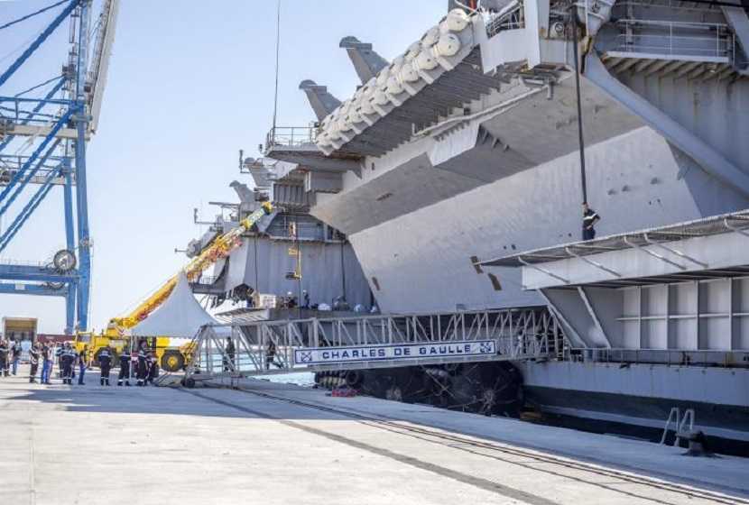 Κύπρος: Στο λιμάνι της Λεμεσού το γαλλικό αεροπλανοφόρο Charles De Gaulle