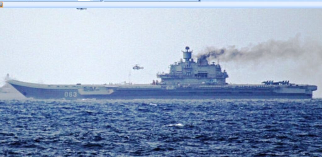 Βίντεο: Δείτε το «Admiral Kuznetsov» να περνά το στενό της Μάγχης