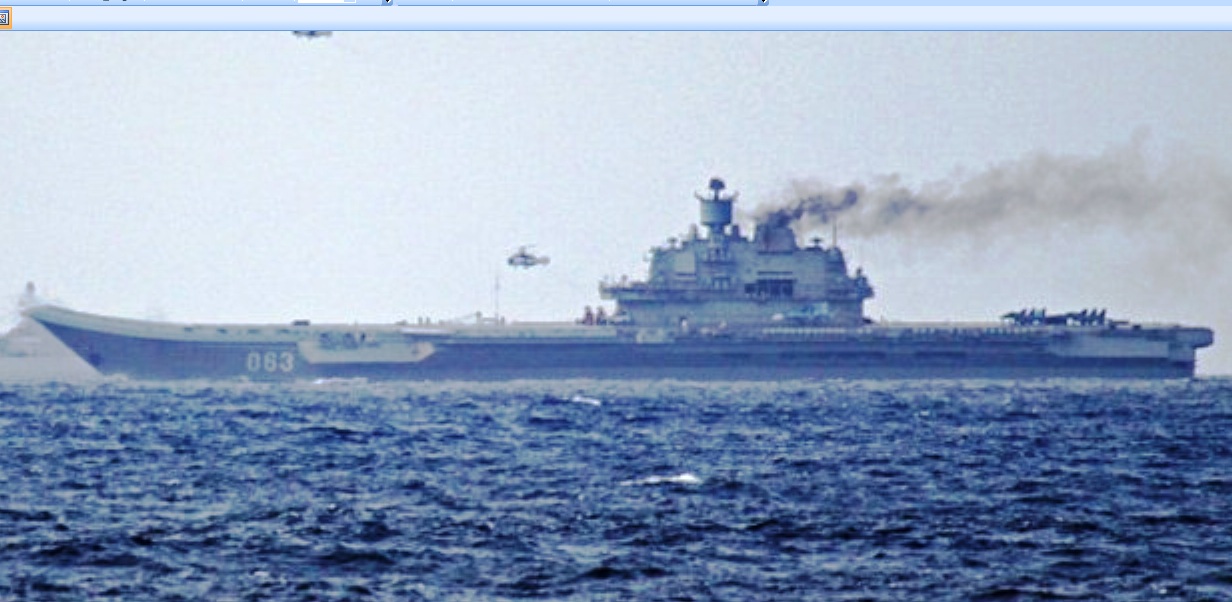 Βίντεο: Δείτε το «Admiral Kuznetsov» να περνά το στενό της Μάγχης