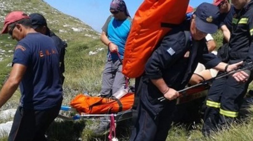Χανιά-ΕΚΑΒ: Επιχείρηση διάσωσης για τουρίστρια με σπασμένα πόδια