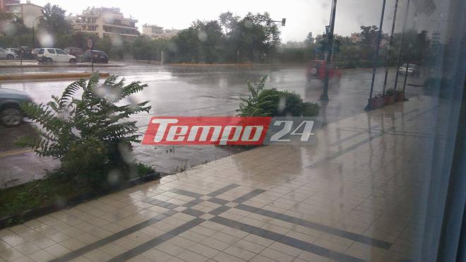 Η κακοκαιρία έπληξε και την Πάτρα – Γυναίκα παρασύρθηκε από ορμητικά νερά (βίντεο)