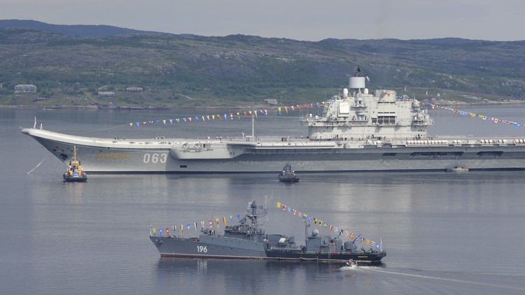 Η Μόσχα αρνείται ότι υπέβαλε αίτημα ανεφοδιασμού στη Θέουτα του στολίσκου της που πλέουν προς Συρία