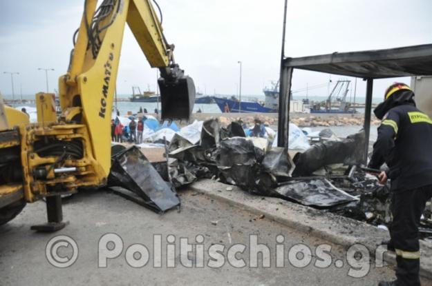 Χίος: Σημειώθηκαν νέα επεισόδια στον προσφυγικό καταυλισμό της Σούδας (βίντεο)