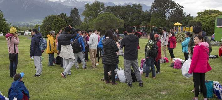 Ν. Ζηλανδία: Ξεκίνησε η επιχείρηση απομάκρυνσης 1.200 τουριστών που εγκλωβίστηκαν μετά το σεισμό από το θέρετρο Καϊκούρα