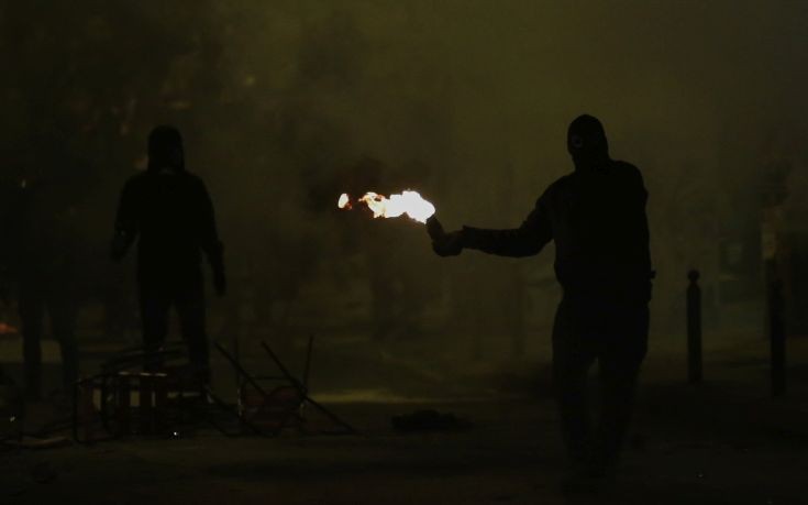 Ηρεμία επικρατεί αυτή τη στιγμή στα Εξάρχεια