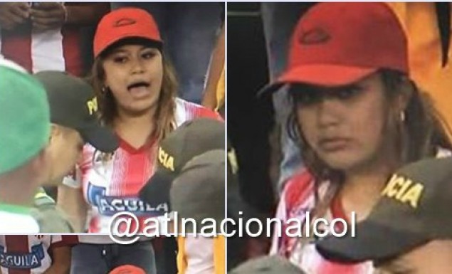 Γυναίκα οπαδός πήγε να μαχαιρώσει ποδοσφαιριστή στον τελικό του Κυπέλλου Κολομβίας (βίντεο)