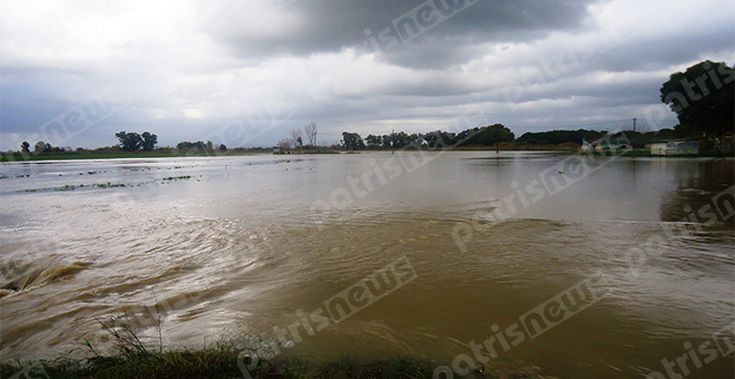 Hλεία: Mεγάλες καταστροφές στην Γαστούνη από τις πλημμύρες (φωτό)