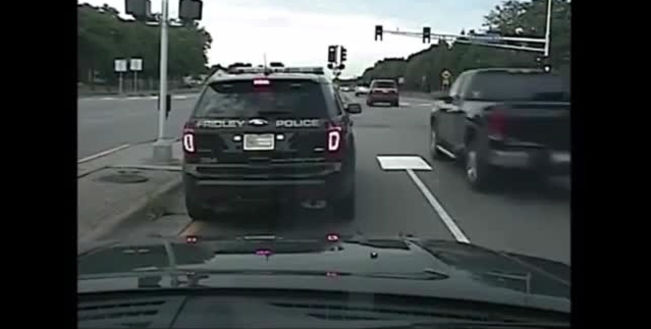 Δείτε πώς καταλήγει καταδίωξη δράστη από περιπολικά της Αστυνομίας (βίντεο)