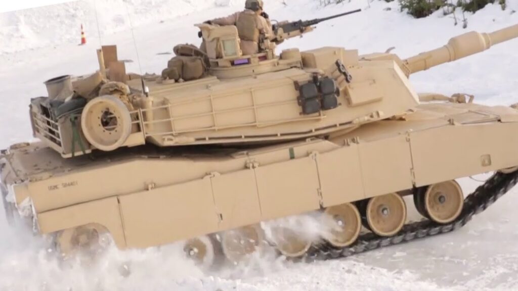 Αμερικανικά άρματα μάχης σε άσκηση στη χιονισμένη Νορβηγία (βίντεο)