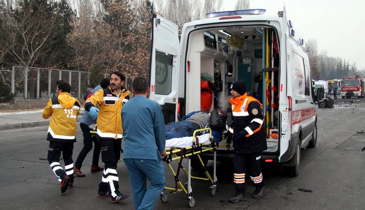 Έξι από τους τραυματίες στην Τουρκία βρίσκονται σε κρίσιμη κατάσταση – Τουλάχιστον 13 στρατιώτες σκοτώθηκαν