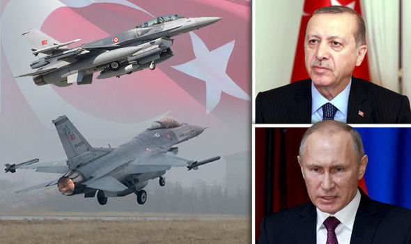 Βρετανικός Τύπος: Η Τουρκία απογείωσε σήμερα 12 μαχητικά F-16 για δείξει την αεροπορική της ισχύ στην Ρωσία!