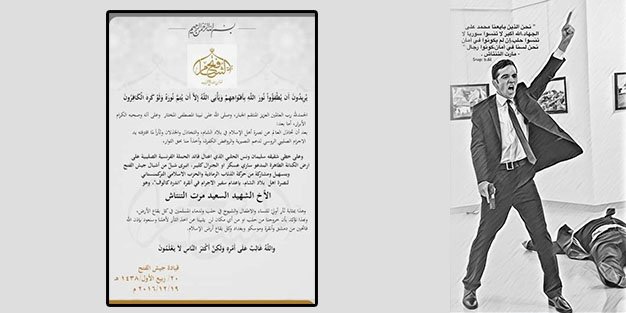 Η Αλ Νούσρα ανέλαβε την ευθύνη για τη δολοφονία του Ρώσου Πρέσβη στην Άγκυρα