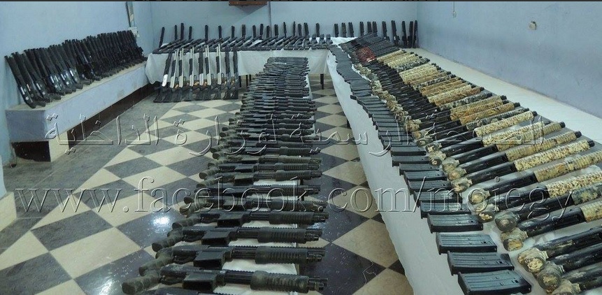Φορτίο όπλων από την Τουρκία κατέσχεσαν οι αρχές της Αιγύπτου
