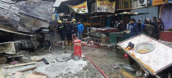 Βαγδάτη: Διπλή επίθεση σε αγορά με περισσότερους από 29 νεκρούς (φωτό, βίντεο) (upd)