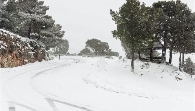Σε εξέλιξη επιχείρηση απεγκλωβισμού κτηνοτρόφων στη χιονισμένη Χαλκιδική