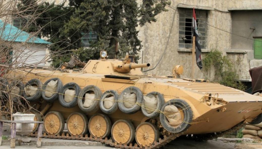 Ο συριακός Στρατός δεν αποσύρει τα BMP-1: Με απλές λύσεις τα κάνει αξιόμαχα
