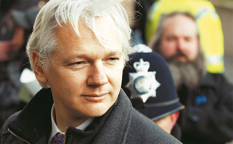 Τζ. Ασάνζ: Την επιθυμία του να επιστρέψει στις ΗΠΑ εκδήλωσε ο Mr. WikiLeaks