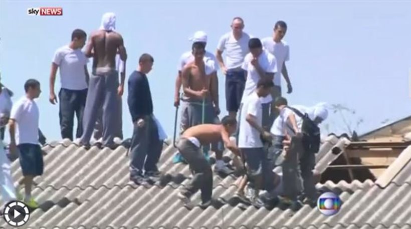 Εκτός ελέγχου η κατάσταση στη φυλακή Αλκασουίς στην Βραζιλία