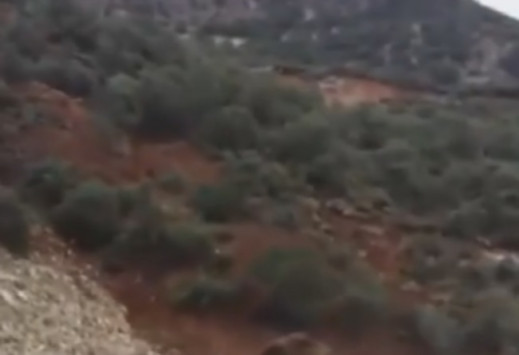 Αχαΐα: Βίντεο-ντοκουμέντο με τη στιγμή της μεγάλης κατολίσθησης στο χωριό Μοίρα