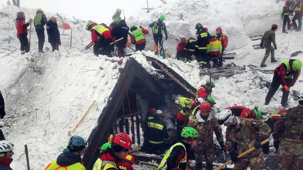 Πελάτες Rigopiano: «Μας υποσχέθηκαν έκπτωση για να παραμείνουμε στο ξενοδοχείο»