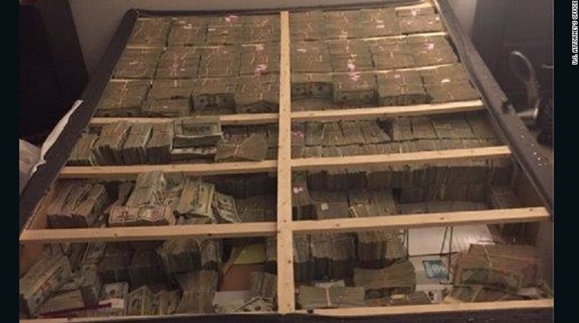 ΗΠΑ: H… ευφάνταστη κρυψώνα των κλοπιμαίων ενός Βραζιλιάνου απατεώνα