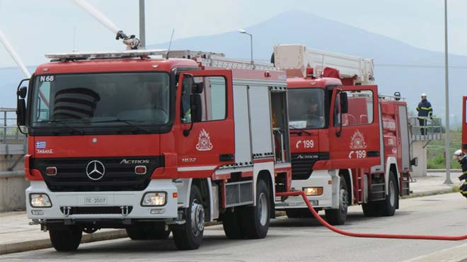 Θεσσαλονίκη: Φωτιά ξέσπασε σε κέντρο φιλοξενίας προσφύγων – Ένας τραυματίας