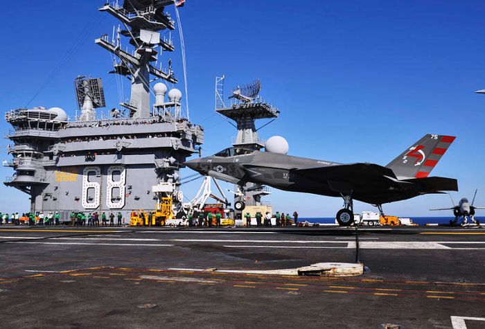 Το F-35C στο USS George Washington – Δείτε βίντεο από εξαντλητικές δοκιμές