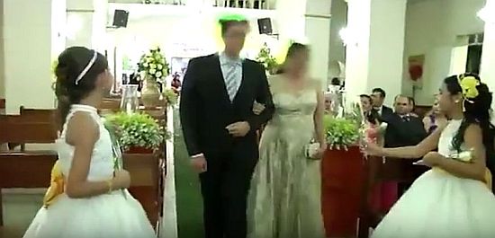 Πυροβλισμοί κατά την διάρκεια γαμήλιας τελετής στη Βραζιλία (βίντεο)