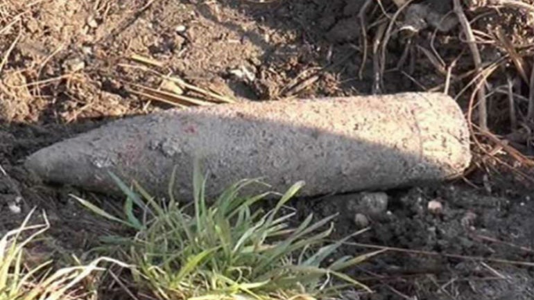 Οξειδωμένο βλήμα βρέθηκε πριν από λίγο στην περιοχή του Κορδελιού – Κινητοποιήθηκε Στρατός και Αστυνομία