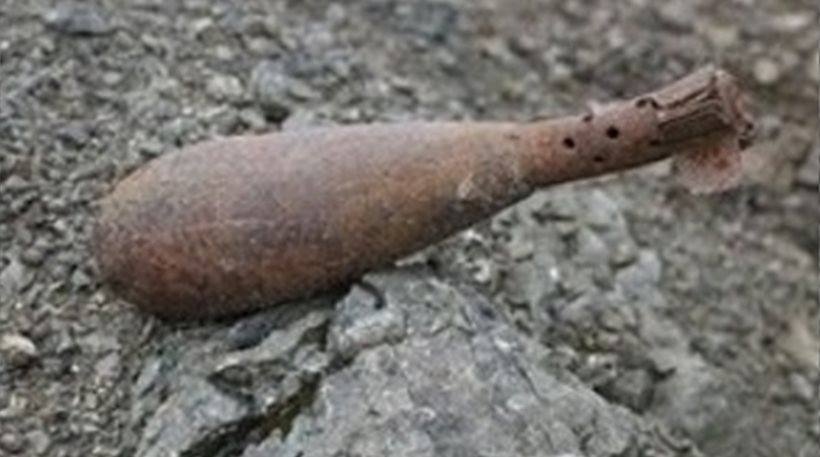 H παλιά βόμβα που εντοπίστηκε στο Κορδελιό Θεσσαλονίκης έπεσε από αεροπλάνο