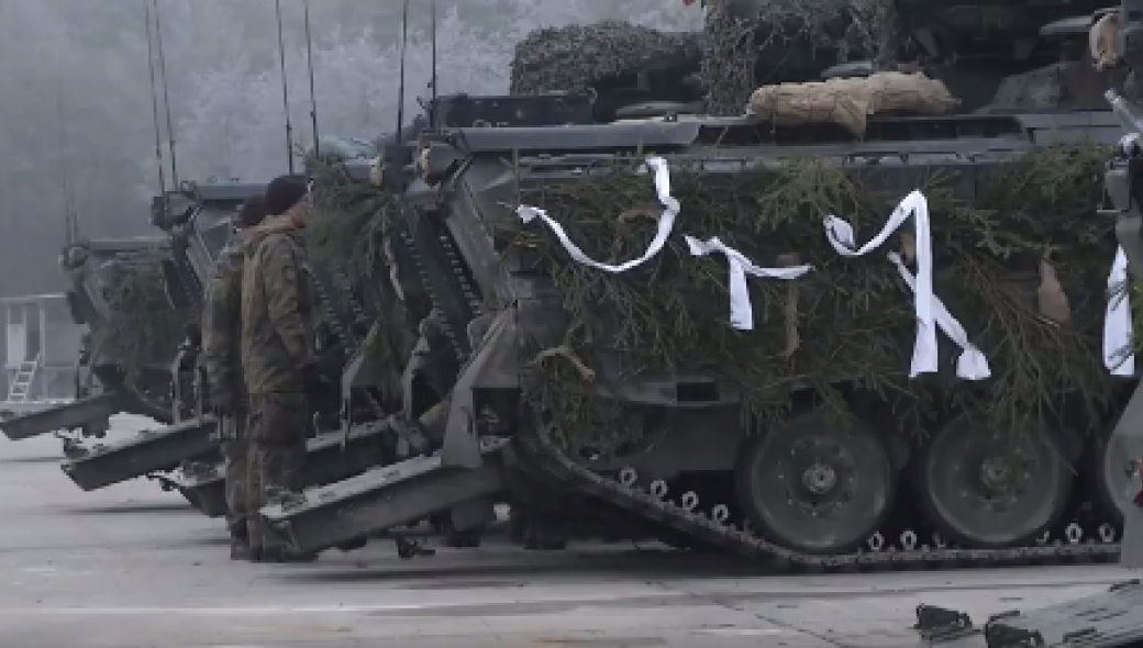 Τα γερμανικά όπλα σε δράση: Marder APC, Rheinmetall MG 3, HK G36 (βίντεο)
