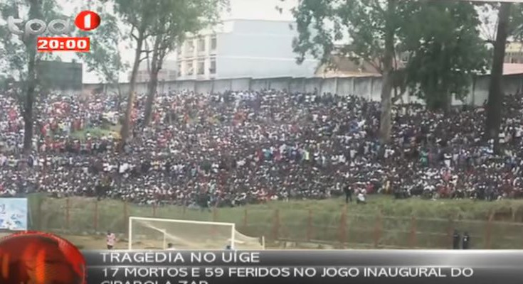 Ποδοπατήθηκαν μέχρι θανάτου 17 οπαδοί σε γήπεδο της Ανγκόλας (βίντεο)