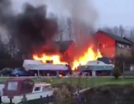 Βρετανία: Μεγάλη έκρηξη από αέριο στο Όξφορντ – Δυο άνθρωποι τραυματίστηκαν (βίντεο)