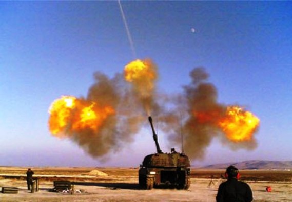 Ομοβροντίες T-155 Fitrina και ΠΕΠ Τ-122 εναντίον της ISIS (βίντεο)