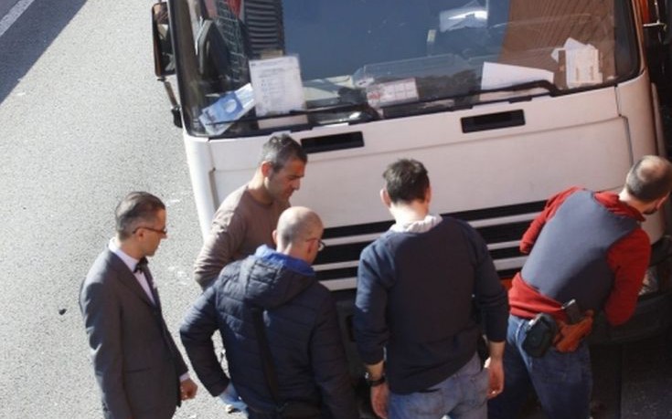 Βαρκελώνη: Συνελήφθη ο οδηγός φορτηγού έπειτα από καταδίωξη (φωτό)