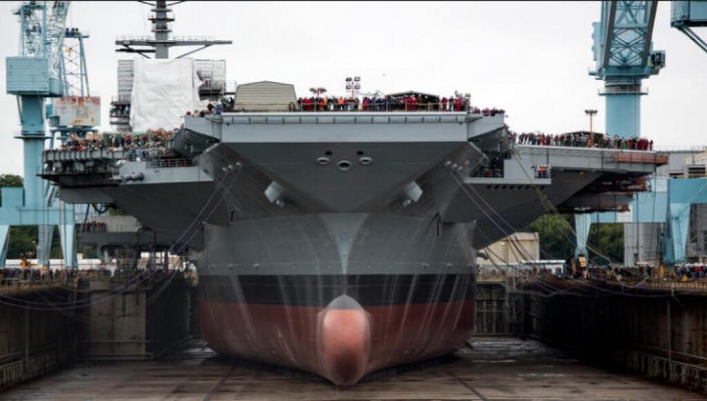 «Τζέραλντ Φορντ» Το πιο ακριβό πολεμικό πλοίο στον πλανήτη! (φωτό)