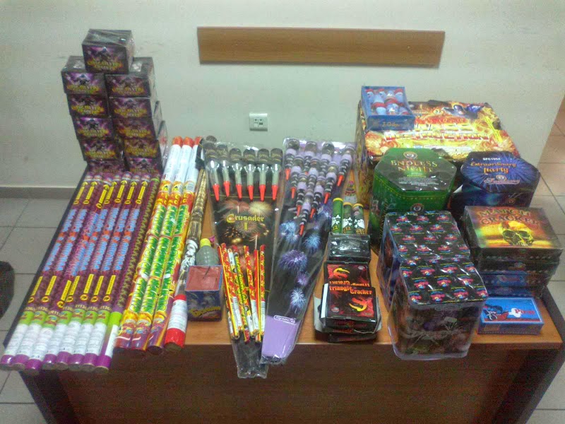 Βόλος: Κατάστημα σκόπευε να εφοδιάσει με παράνομα είδη πυροτεχνημάτων