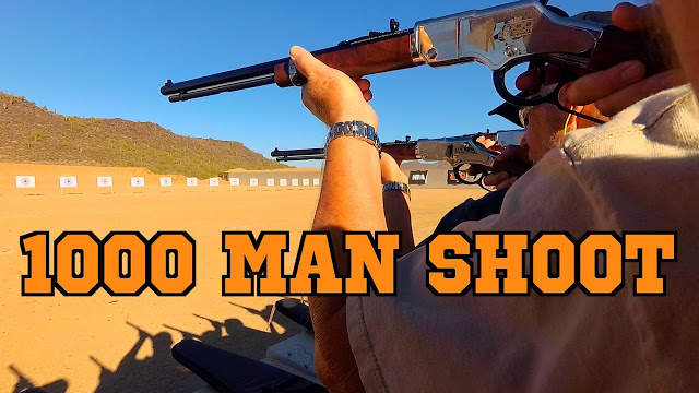 Εσπασαν το ρεκόρ: 1000 σκοπευτές με τυφέκια στη γραμμή βολής σε σκοπευτήριο! (βίντεο)