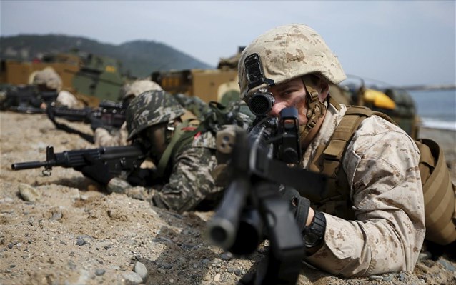 «Foal Eagle»: Ξεκίνησαν τα ευρείας κλίμακας στρατιωτικά γυμνάσια των ΗΠΑ με τη Νότια Κορέα
