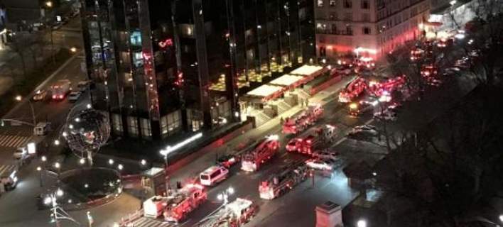 Φωτιά στο Trump International Hotel (βίντεο)