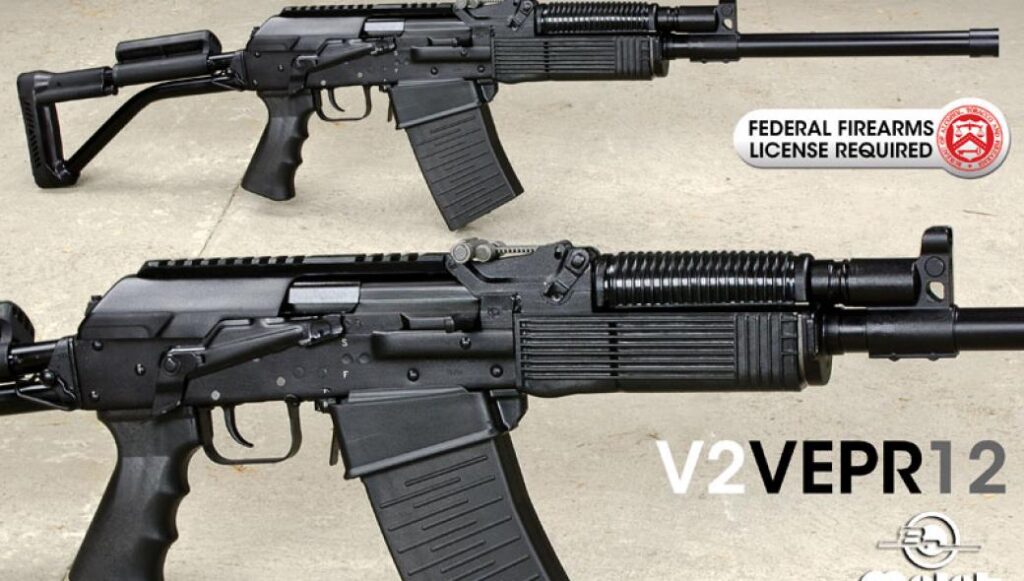 Η ρώσικη ημιαυτόματη καραμπίνα MOLOT VEPR-12 (βίντεο)