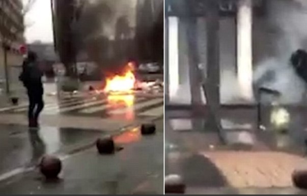 Παρίσι: Μαθητές συγκρούστηκαν με δυνάμεις ασφαλείας (βίντεο)