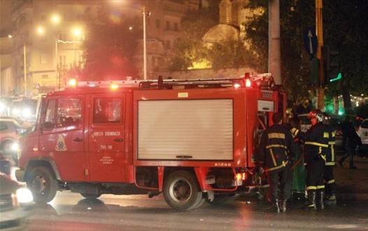 Δύο φωτιές χθες βράδυ στη Θεσσαλονίκη