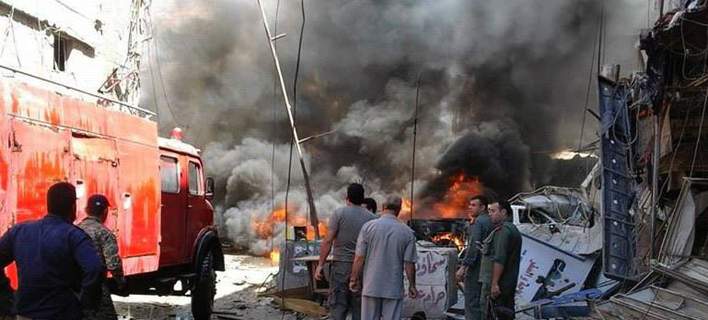 Βομβιστική επίθεση στην Δαμασκό με 40 νεκρούς και 120 τραυματίες