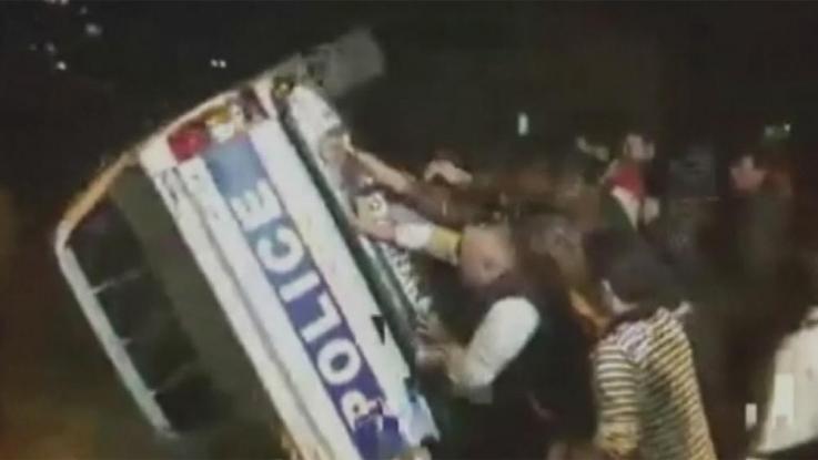 Επεισόδια στην Γεωργία καθώς οδηγοί αρνήθηκαν να πληρώσουν κλήσεις για παράνομη στάθμευση (βίντεο)