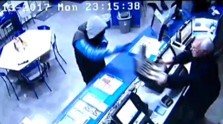 Βίντεο από τη ληστεία σε πρακτορείο ΟΠΑΠ στη Μεταμόρφωση