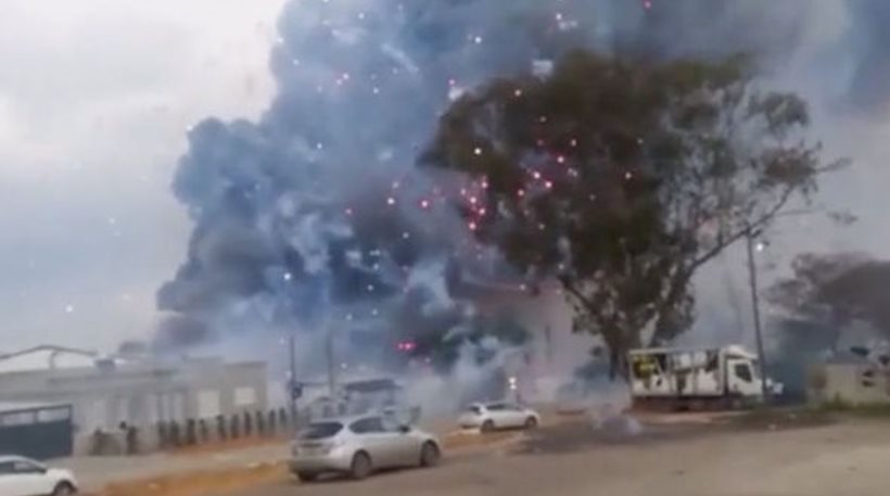 Δύο νεκροί από έκρηξη σε αποθήκη πυροτεχνημάτων στο Ισραήλ (βίντεο)