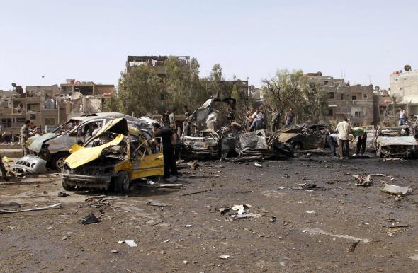 Tουλάχιστον 25 νεκροί από βομβιστική επίθεση σε Δικαστήρια της Δαμασκού (upd)